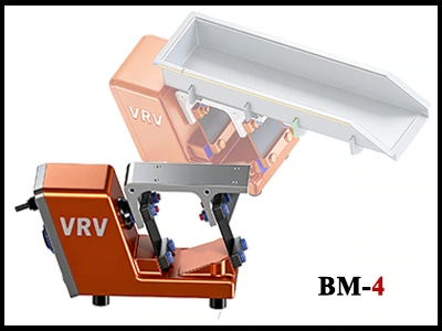 VRV compact electromagnetic vibrator with stainless steel trough for fine-grained feeding