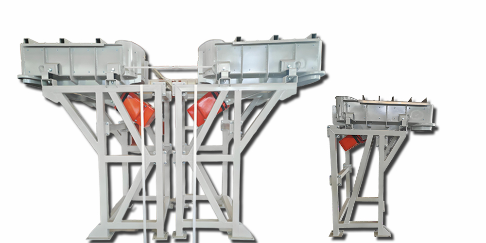 Máy cấp liệu rung điện từ kín có hỗ trợ trong ngành công nghiệp thủy tinh